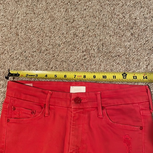 MOTHER, The Looker Ankle Fray Blow by Blow jean - Picture 10 of 10